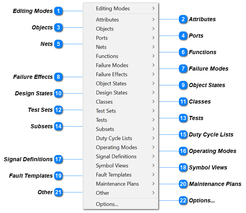 Design Pull-Down Menu